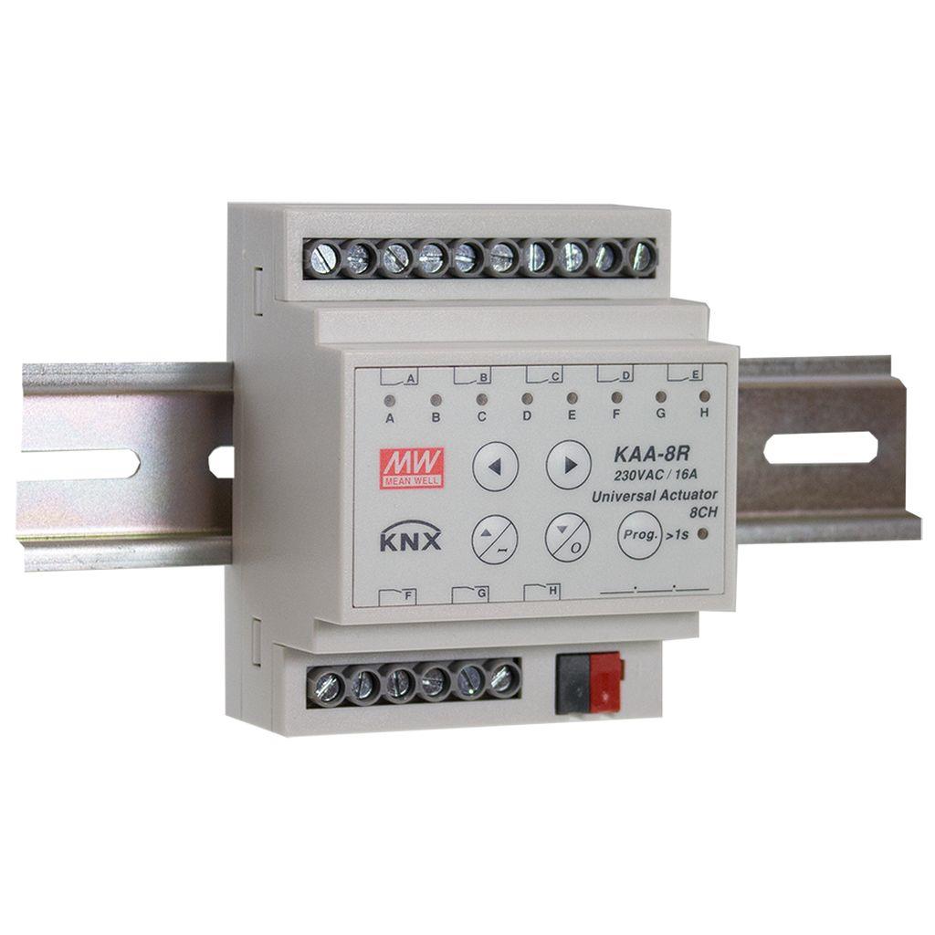 [KAA-8R] KAA-8R, KNX 8-fold Universal Switching Actuator, 16A per channel