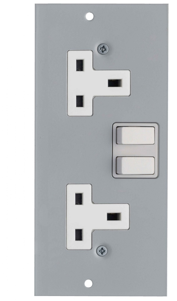 [741271571690] EFP-DSS, PAVIX Fixing plate with 2 x 13A DSS