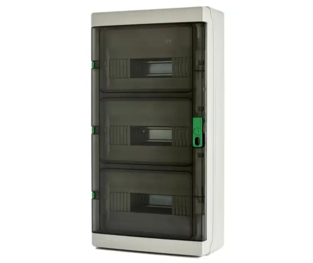 [741271577227] BS-DA-36, DA-36 Distribution box with 3pcs busbar 6*9 4+6 holes