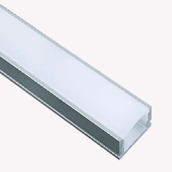 [741271577388] ALU-712, Flash Alumnium profile, 7x17, opal cover + access