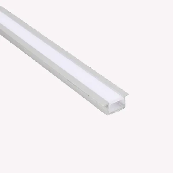 [741271577395] ALU-712i, In-mounted Alumnium profile, 7x17, opal cover + access