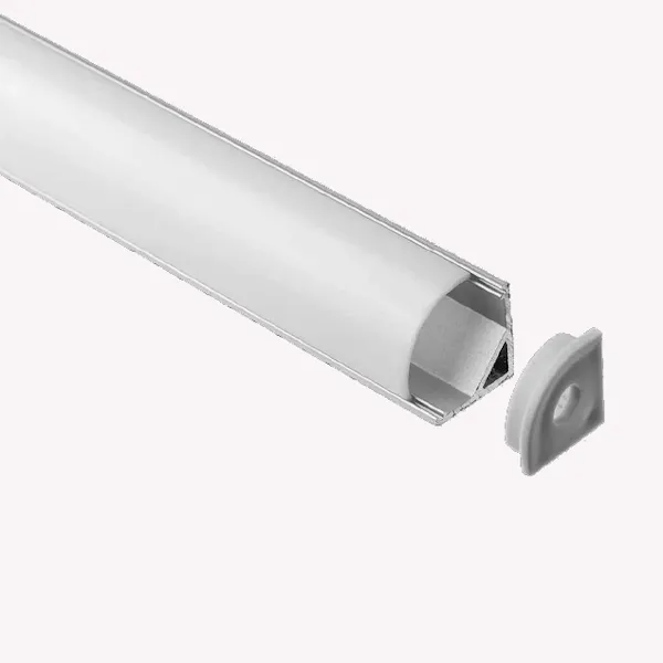 [741271577425] ALU-1616, Angle Alumnium profile, 16x16, opal cover + access