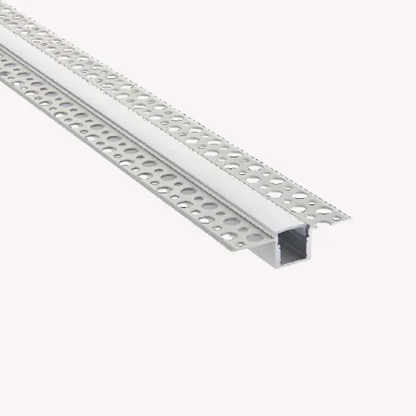 [741271577456] ALU-2060g, Gypsum-board double Alumnium profile, 20x60, opal cover + access