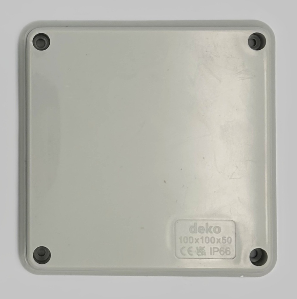 [741271577609] DXS-2, IP66 Junction Box, 100*100*50 without holes