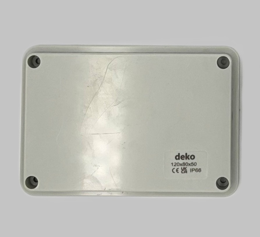 [741271577623] DXS-3, IP66 Junction Box, 120*80*50 without holes