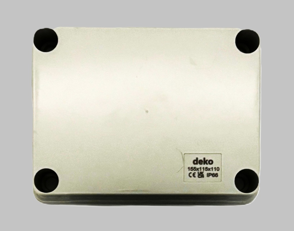 [741271577760] DXT-5, IP66 Junction Box, 155*115*110 without holes