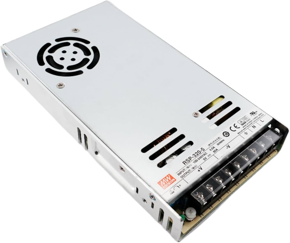 [RSP-320-5CCG] RSP-320-5CCG, Switching Power Supplies 300W 5V 60A 115Vac or 230Vac