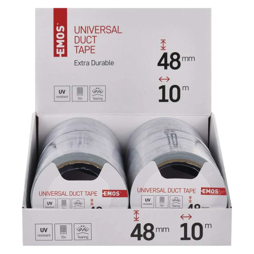 [2002502002] F6030, Universal Tape 48mm/10m DUCT TAPE, 10 pcs, display box