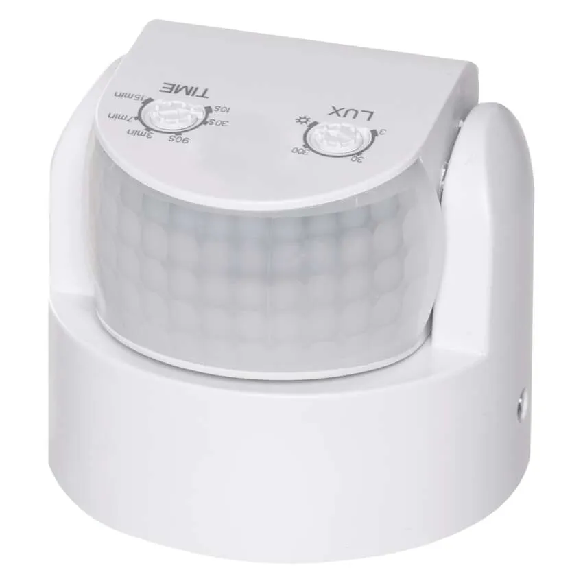 [1454015100] G1240, PIR motion sensor IP65 1200W white