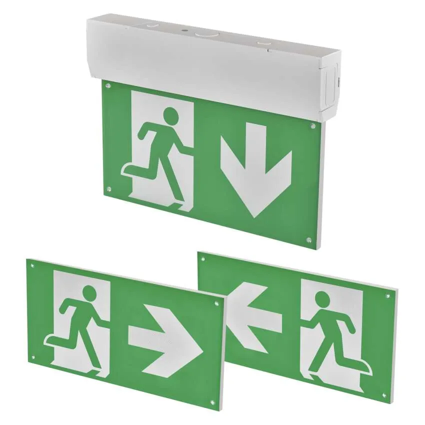 [1548121000] ZN1210, LED EXIT sign CESSI 3W 3h MT