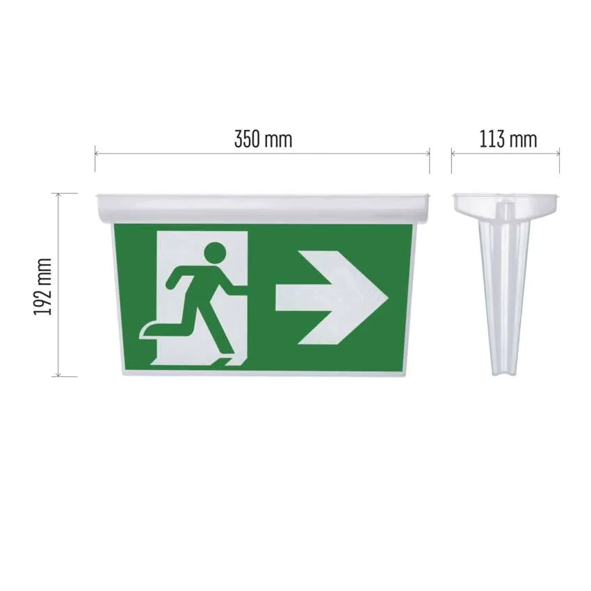 [1548111200] ZN1112, EXIT Diffuser for emergency bulkhead NESSI