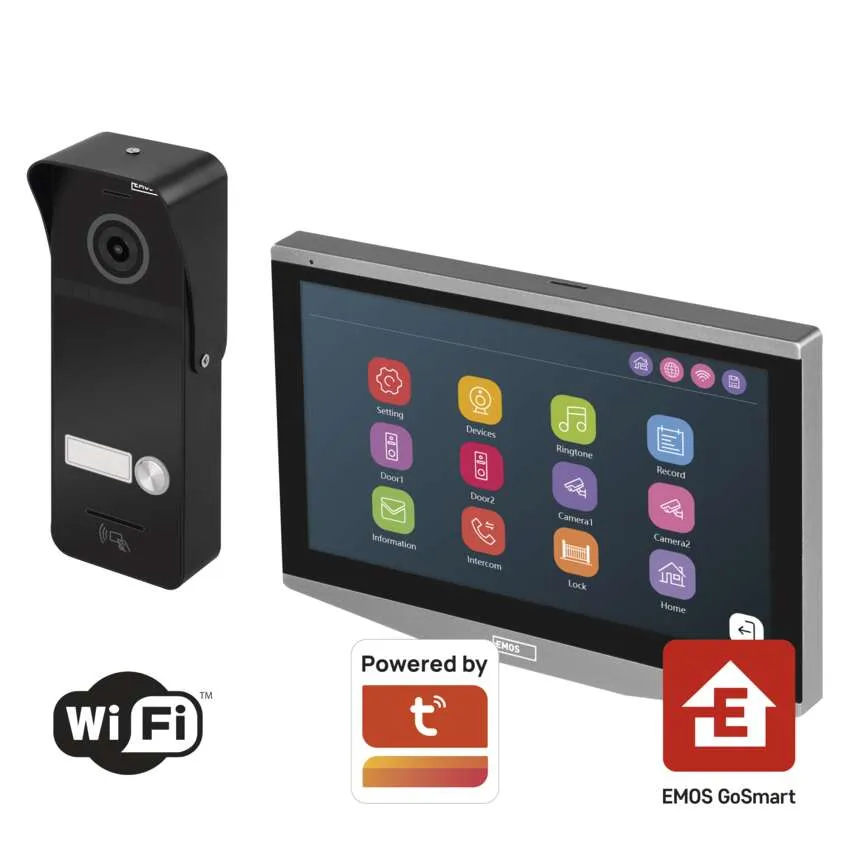 [3010040200] H4020, GoSmart Video door phone set EMOS IP-750A with Wi-Fi