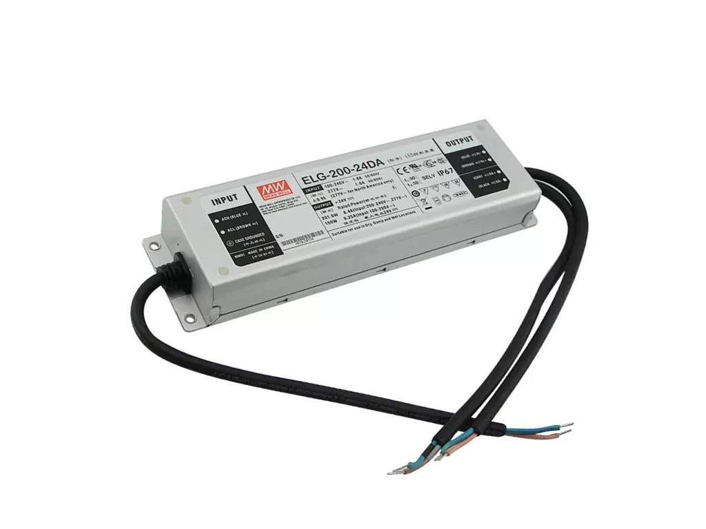 [ELG-200-48DA-3Y] ELG-200-48DA-3Y, LED Power Supplies 199.7W 48V 4.16A CC+CV IP67 DALI control