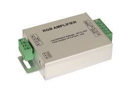 [3X12A] RGB-AMP, LED Amplifier for RGB strip 12V/24V, 3 Channels x 12 Ampers