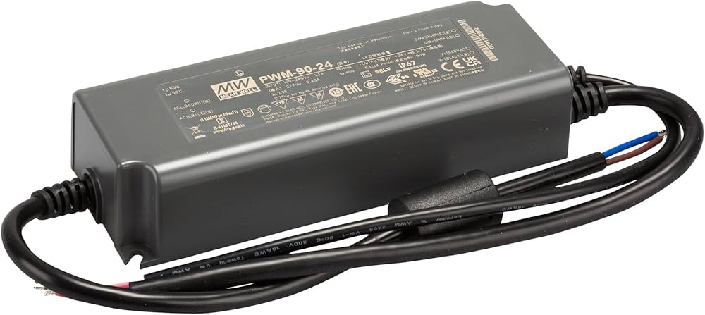 [PWM-90-24] PWM-90-24, LED Power Supplies 90W 24V  CV Dimmable