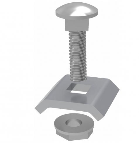 [MQA] Basket Tray, Fixing Unit - electro zinc plating (EG)