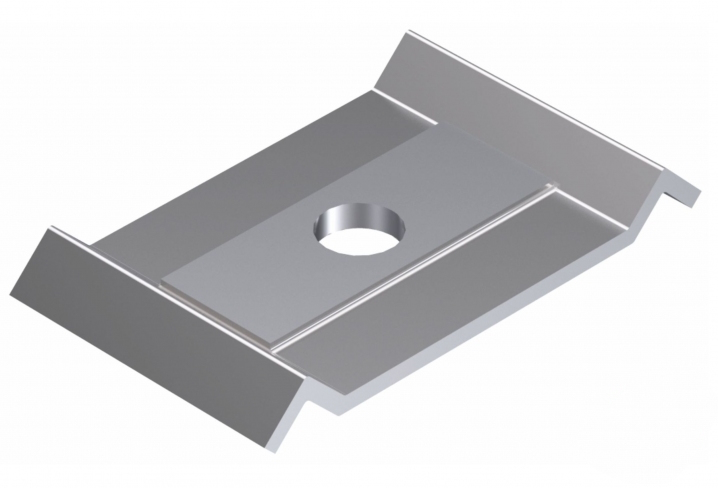 [QG] Basket Tray, Suspension Clamp for central support - (EG)