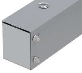 [MQUH5050-12] Steel Cable Trunkings, Stop end for 50x50 - PG