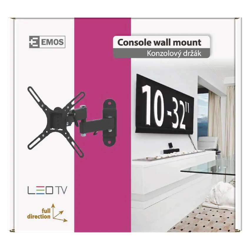 [3232322300] KT3223, Turn TV wall mount 10–39" (25–99 cm)