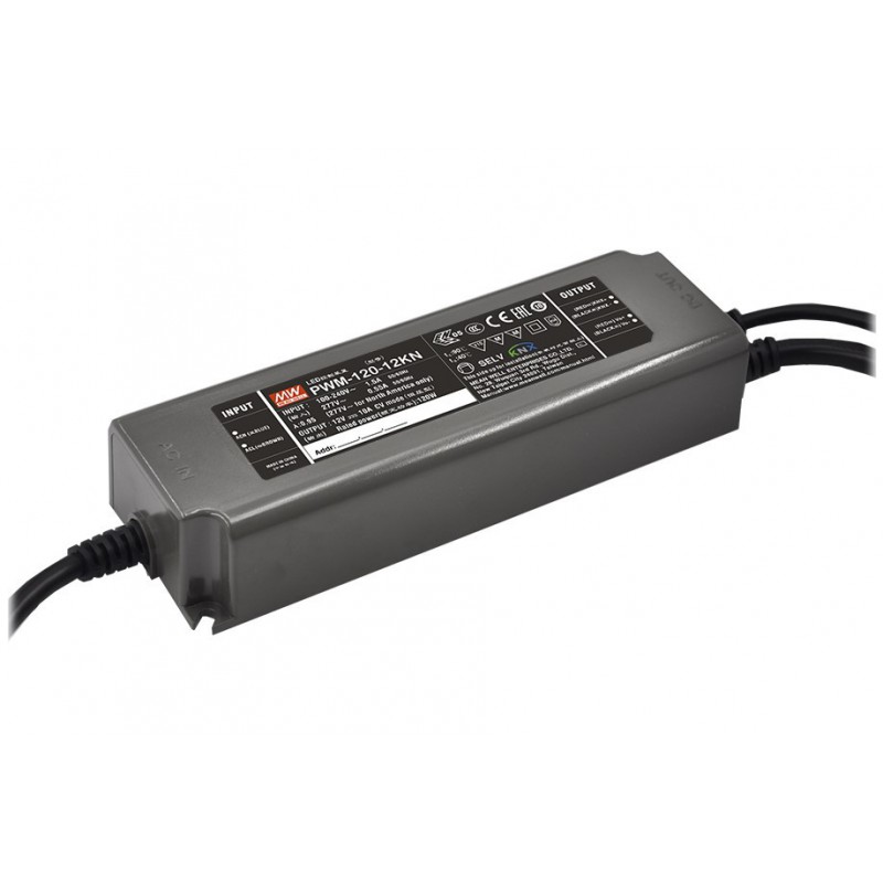 [PWM-120-24DA2] PWM-120-24DA2, LED Power Supplies 120W, 24V, 5A PWM with DALI-2 interface Dimming, IP67