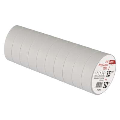 [2001151010] F61511, Insulating Tape PVC 15mm/10m white