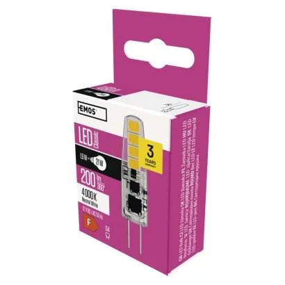 [1525735401] ZQ8621, LED Bulb Classic JC / G4 / 1.9 W (21 W) / 200 lm / neutral white