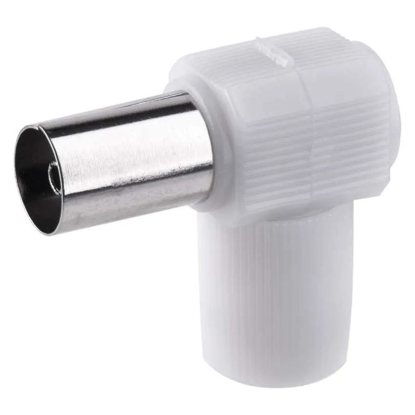 [1804000500] K1851, IEC Aerial Connector female, screw type, angle