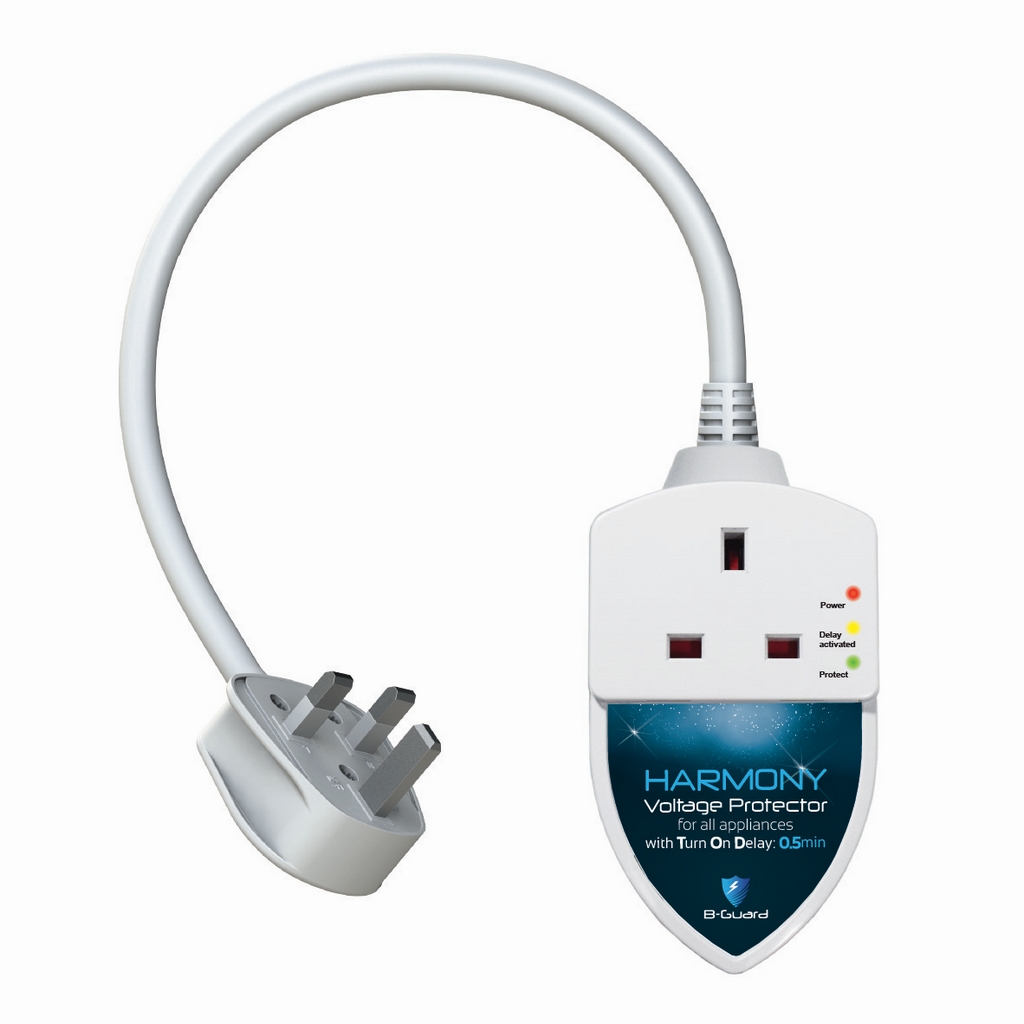[0726811931103] HGSc, HARMONY Voltage Protector for all appliances (type G) with 0.5 minutes delay + cable